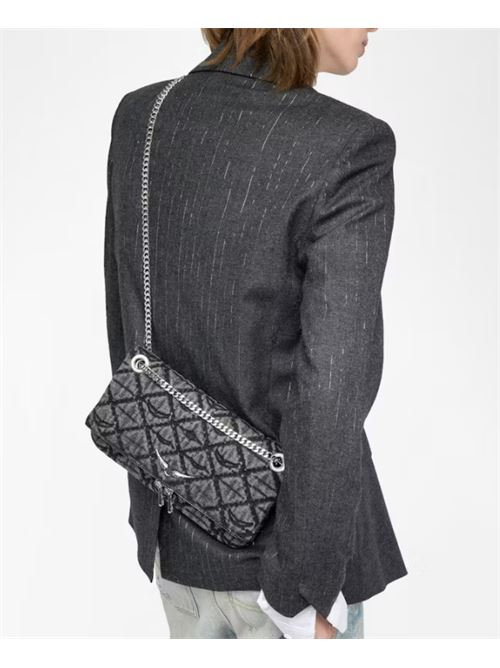 ROCK II DENIM MONOGRAM ZADIG&VOLTAIRE | LWBA04079098 ROAD